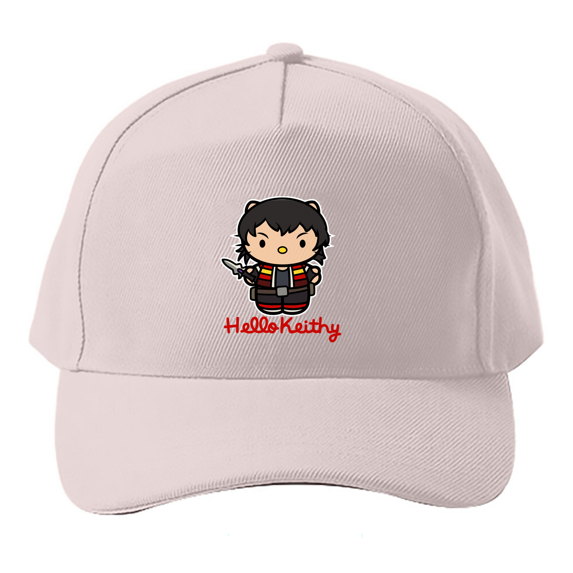 （画像用） Hello Kitty ハローキティ ベースボールキャップ 綿100％ 男女兼用 帽子 スポーツ